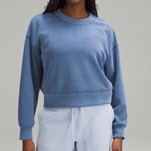 Lululemon Softstreme Perfectly Oversized Cropped Crew Size 2